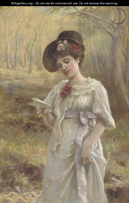 A girl in a lace mantilla - (after) John Phillip