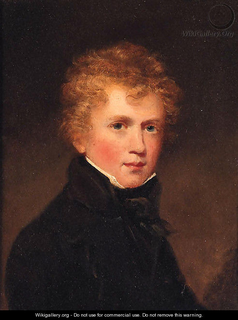 Portrait of Charles Windham Humphreys - (after) John James Masquerier