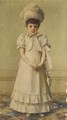 Portrait of a girl - (after) John Hanson Walker