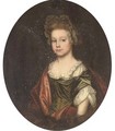 Portrait of a young girl - (after) Johannes Or Jan Verelst