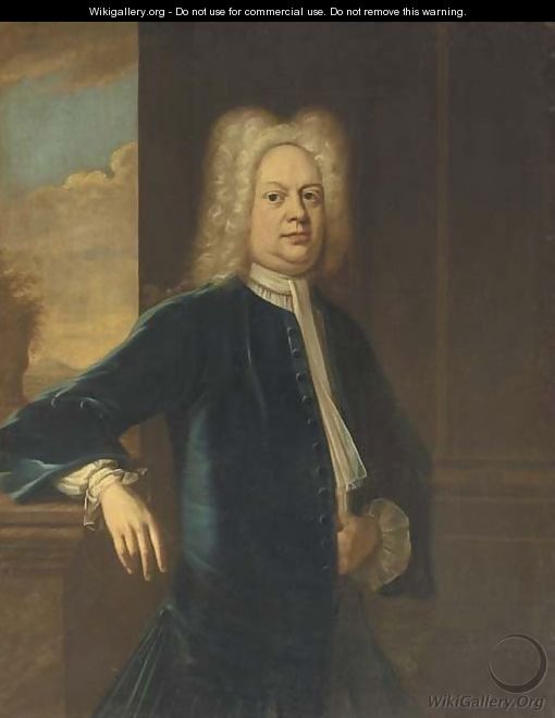 Portrait of Thomas Frederick - (after) John Vanderbank