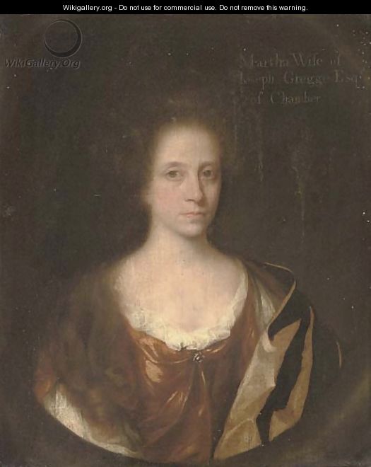 Portrait of Martha Gregge - (after) John Riley
