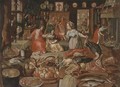 Christ in the House of Martha and Mary - (after) Joos Goeimare