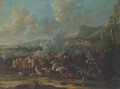 A cavalry skirmish 2 - (after) Karel Breydel