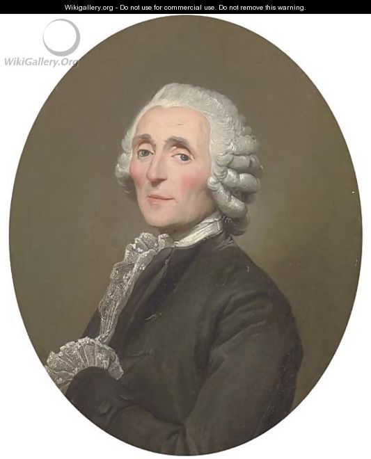 Portrait of a gentleman - (after) Joseph Siffrein Duplessis