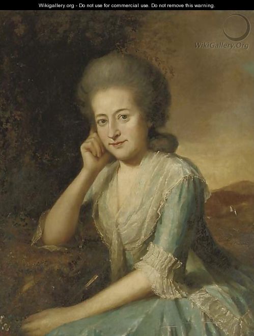 Portrait of a lady - (after) Jean Humbert De Superville