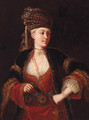 A lady - (after) Jan-Baptiste Vanmour