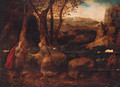 The Temptation of Christ - (after) Jan Wellens De Cock