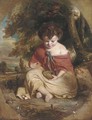 A child with a bird's nest - (after) James Northcote