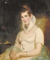 Portrait of a lady - (after) James Northcote