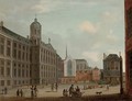 The Dam, Amsterdam, with the Town Hall and the Waag - (after) Jan The Elder Ekels