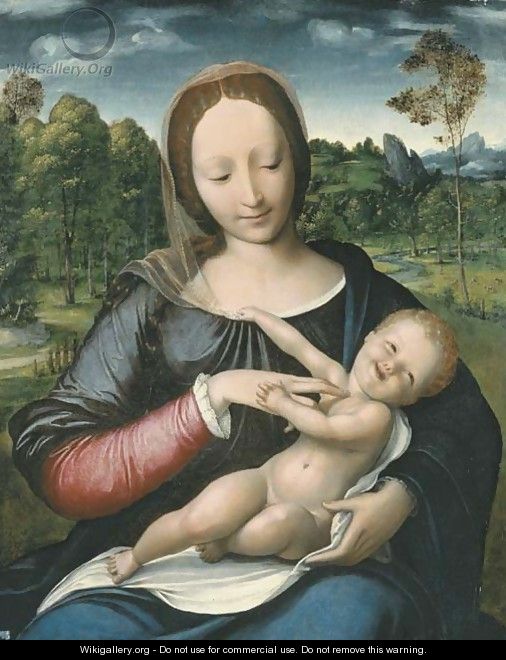 The Madonna and Child - (after) Jan Massys