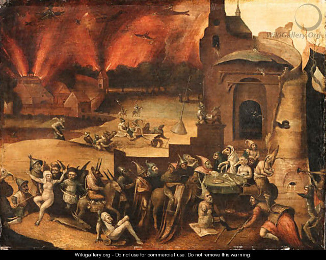 An Allegory of the Horrors of War - (after) Jan Mandyn