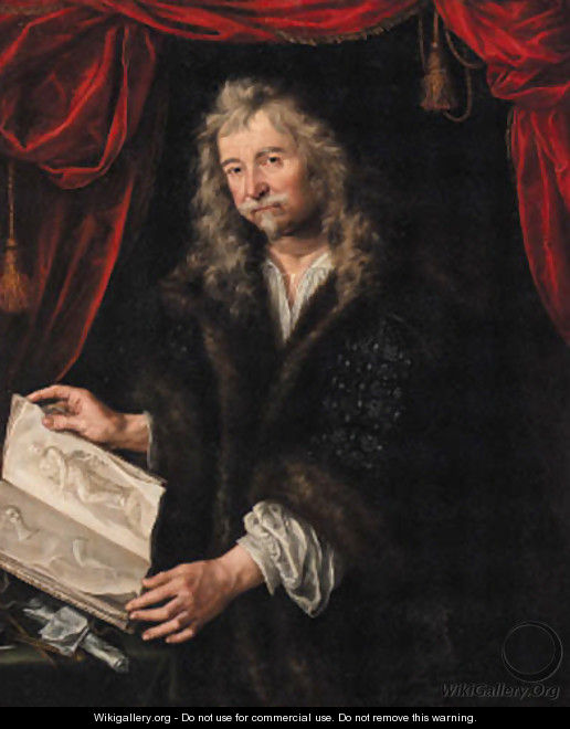 Portrait of a connoisseur - (after) Johann Kupezky Or Kupetzky