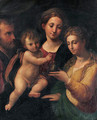 The Holy Family with Saint Mary Magdalen - Bartolomeo Ramenghi (Bagnacavallo)