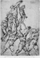Studies of Nudes and Putti - Bartolomeo Passarotti