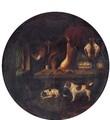 Spaniels with dead Game in a Larder - Benjamin Blake