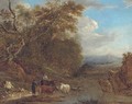 A drover with cattle watering - Benjamin Barker Of Bath