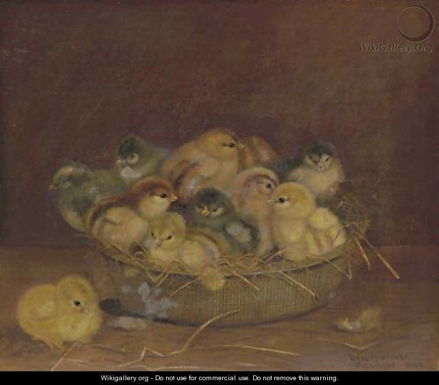 Chicks in a Basket - Ben Austrian