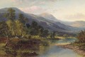 A quiet pool on the Llugwy, Wales - Benjamin Williams Leader