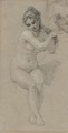 Seated Nude - Benjamin West
