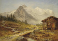 Alpine Landscape - Benjamin Williams Leader