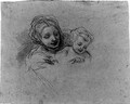 The Madonna and Child - Baldassarre Franceschini