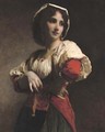 A neopolitan beauty - Etienne Adolphe Piot