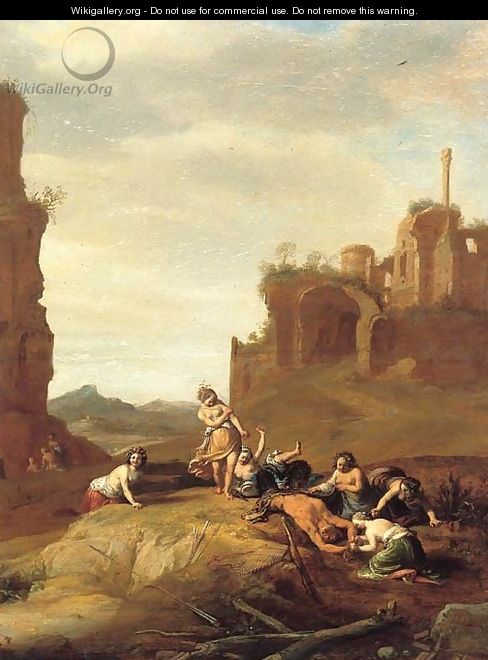 The Flaying of Marsyas - Bartholomeus Breenbergh