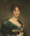 Portrait of Baronesse Mathieu de Favier, Marquise de Jaucourt - Baron Francois Gerard
