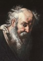 Head of a bearded man - Bernardo Strozzi