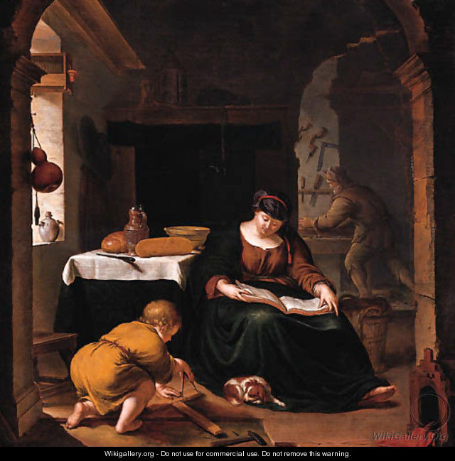 The Holy Family - (after) Willem Van Mieris