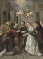The Marriage Of The Virgin - (after) Willem Van, The Elder Herp