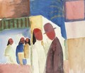 Auf der Strasse - August Macke