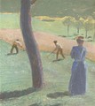 Arbeiter auf dem Feld bei Kandern - August Macke