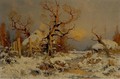 Winter Landscape - (after) Yulii Yulevich (Julius)