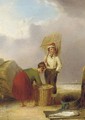 The day's catch - (after) William Snr Shayer