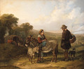 The gypsy camp - (after) William Jr Shayer