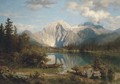 In the shadow of the Alps - August Wilhelm Leu