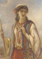 The gipsy maid - Auguste Jules Bouvier, N.W.S.