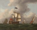 A Squadron of the Red at sea - (after) Samuel Scott
