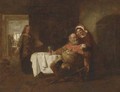 Falstaff in an inn - (after) Hillingford, Robert Alexander