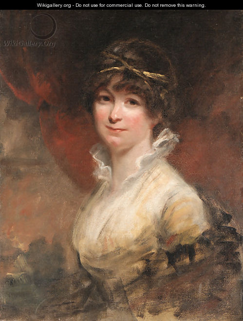 Portrait of a lady - (after) Sir William Beechey