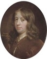 Portrait of John, 1st Earl Poulett (c.1668-1743), bust-length - (after) Sir Peter Lely