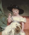 Portrait of a child - (after) Sir Martin Archer Shee