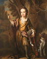 Portrait of a young Boy - (after) Sir John Baptist De Medina