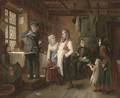 Weighing the bread - (after) Theodor Von Der Beek