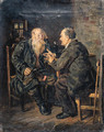 Conversation - (after) Vladimir Egorovic Makovsky