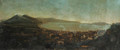 A panoramic View of Naples from the North with Vesuvius and the Bay beyond - (after) Tommaso Ruiz