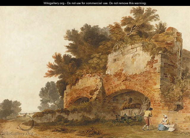 Ruins at Hangham, near Handcross, Sussex - (after) Tobias Young